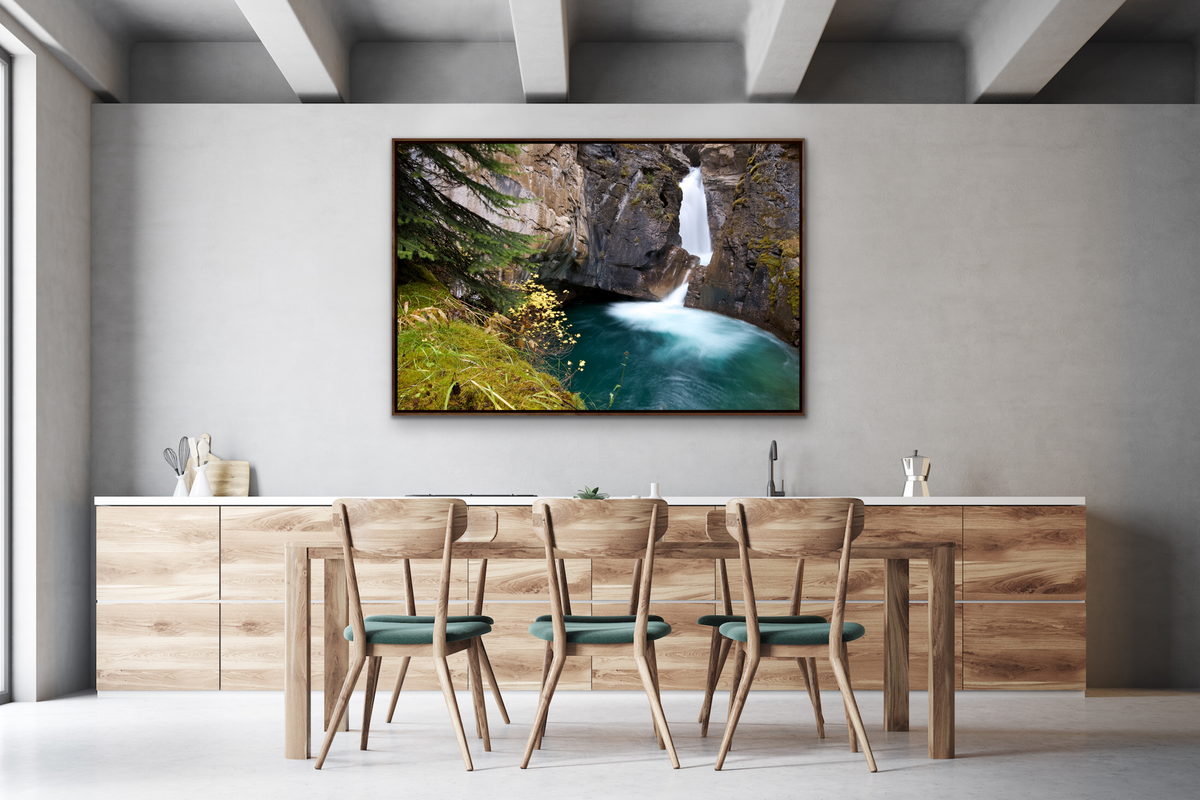 Johnston Canyon Falls